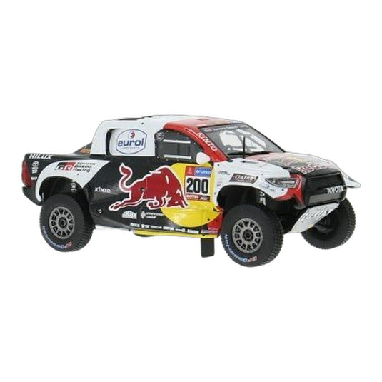 トヨタ GR DKR ハイラックス Evo T1+ ダカールラリー 2023 ラリーカー / IXO 1/43 ミニカー