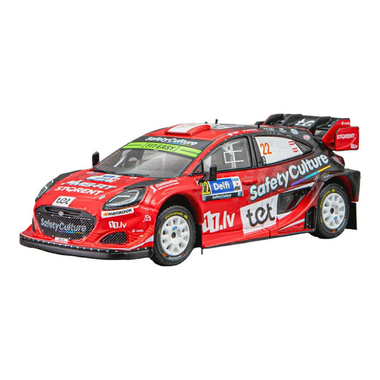 Fordフォード Pumaプーマ Rally1 M-Sport WRT No.22 WRC Delfi Rally Estonia 2025 M.Sesks R.Francis ダイキャストモデル ミ