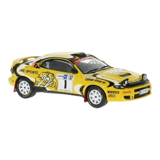 トヨタ セリカ GT-Four ターボ ST185 No.97 ラリー・アークティック・ラップランド / IXO 1/43 ミニカー