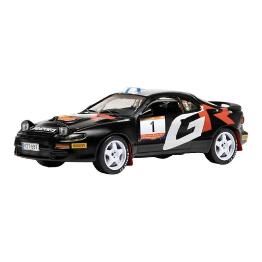 Toyotaトヨタ セリカ GT4 ターボ No.1 ラリーコスタブラバ 2025 ラトバラ-フッシ ブラック / IXO 1/43 ミニカー