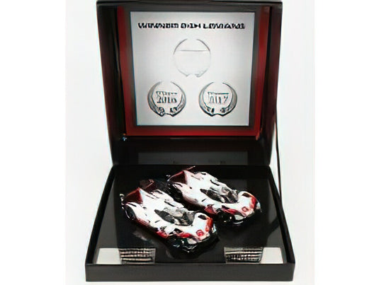 PORSCHE 919 Hybrid 2 Car Set Winner Le Mans 2017 ポルシェ 2台セット 優勝 / IXO 1/43 ミニカー