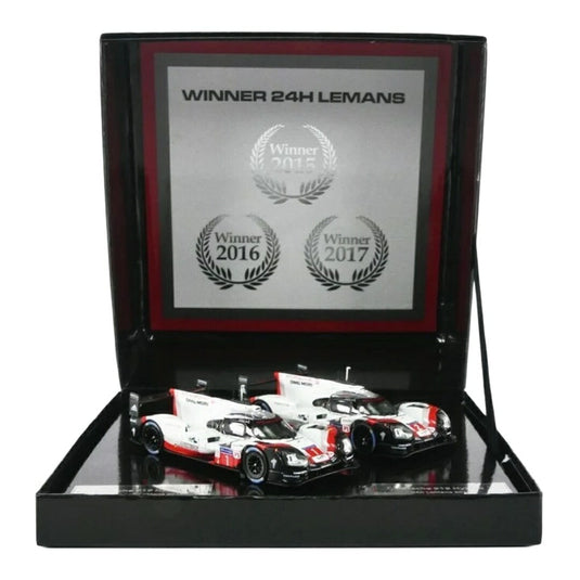 ポルシェ 919 ハイブリッド #1 #2 ル・マン24時間 2017 優勝車 2台セット / IXO 1/43 ミニカー