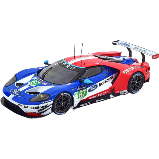 Fordフォード GT No.67 24h Le Mansル・マン 2017 Tincknell/Priaulx/Derani / IXO 1/18 ミニカー