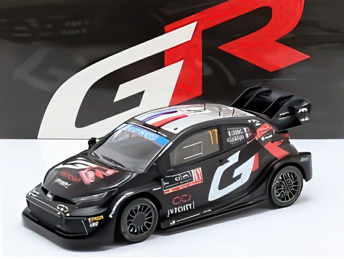 【予約】5月以降発売予定トヨタ ヤリス GR ラリー1 ハイブリッド チーム トヨタ ガズー レーシング WRT N 17 2位 ラリー モンテカルロ 2024 セバスチャン オジェ ヴァンサン ランデ ブラック ホワイト/ IXO 1/18 ミニカー