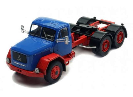 Magirus Jupiter 6x6 ブルーレッド/IXO 1/43ミニカー
