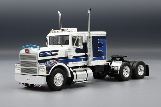 Marmon CHDT トラクタートラック 1980 ホワイト ブルー/ IXO 1/43 ミニカー