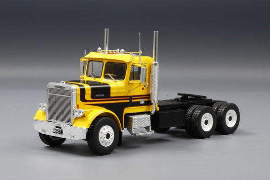 Freightliner FLC 120 64 T tractor truck 1977 /イエローブラック// IXO 1/43 ミニカー