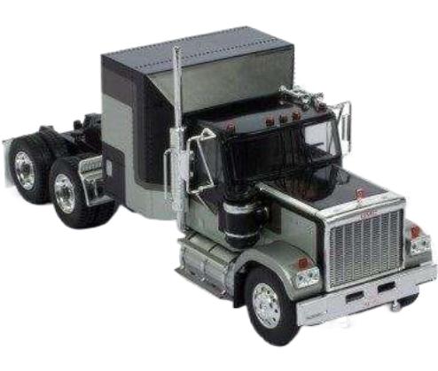 GMC General 1980 ブラック シルバー IXOTR117 トラクタ / IXO 1/43 建設機械模型 工事車両
