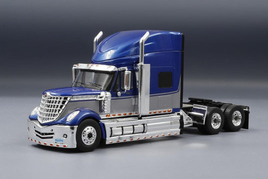International Lonestar tractor truck 2010 /ブルーメタリックシルバー// IXO 1/43 ミニカー