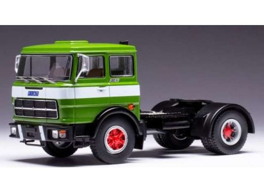 1980 フィアット 619 N1 グリーン/ホワイト トラクターヘッド ミニカー / IXO 1/43 ミニカー