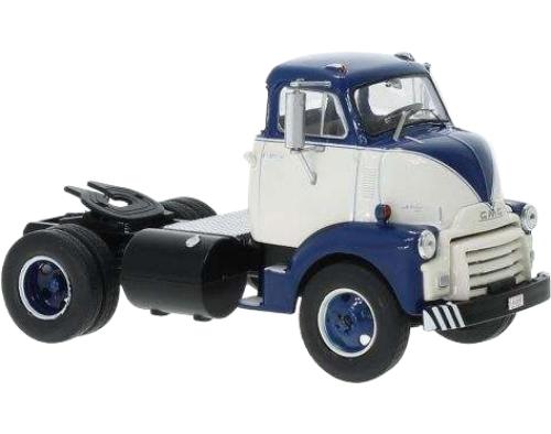 GMC 950 COE 1954 ホワイト ブルー IXOTR150.22 トラック / IXO 1/43 建設機械模型 工事車両
