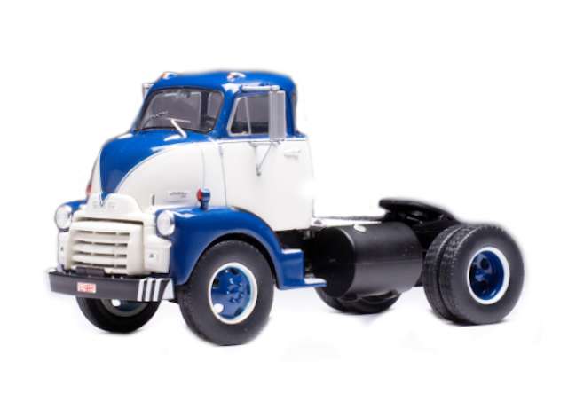 1954 GMC 950 COE ブルーホワイト/IXO 1/43ミニカー