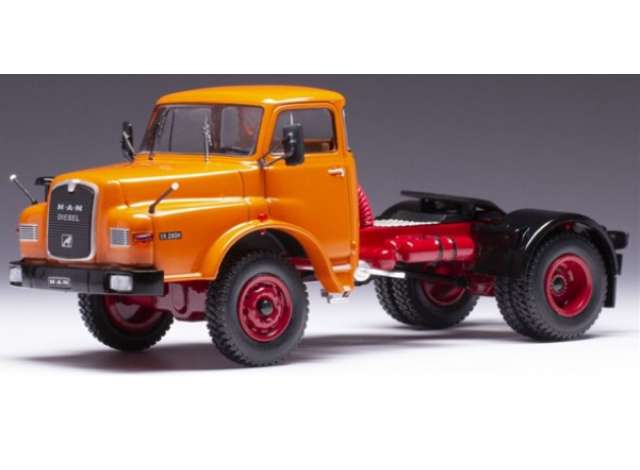 1971 MAN 19.280 H オレンジレッド/IXO 1/43ミニカー