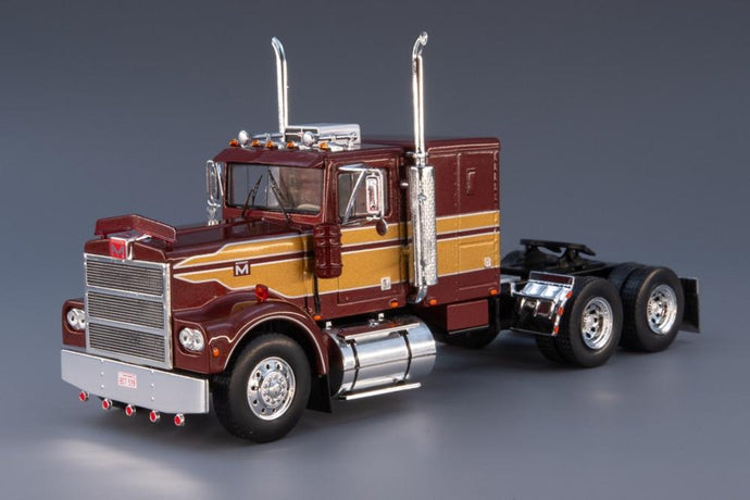 Marmon CHDT tractor truck 1980 /ダークレッドメタリックゴールド// IXO 1/43 ミニカー
