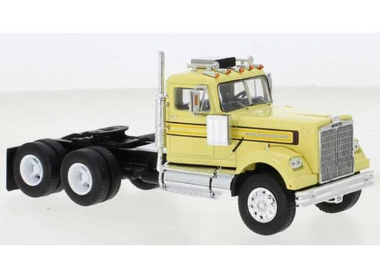 1970 White Western Star 4864 イエロートラック 模型　建設機械/ IXO1/43