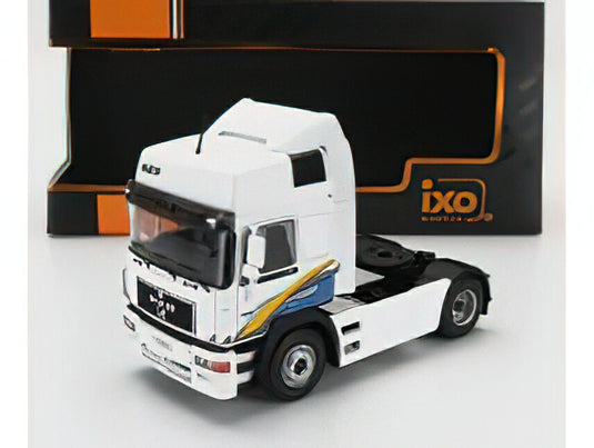 MAN - F2000 19.603 TRACTOR TRUCK 2-ASSI 1994 - WHITE /IXO 1/43 ミニカー