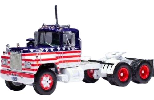 Mack Rシリーズ 1966 レッド ブルー IXOTR178.22 トラクタ / IXO 1/43 建設機械模型 工事車両