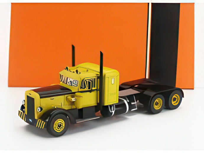 Peterbilt 350 1952 イエロー ブラック トラクタ / IXO 1/43 建設機械模型 工事車両