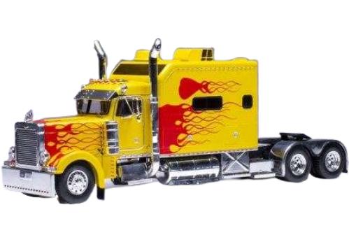 Peterbilt T 379 Custom 2002 イエロー トラクタ / IXO 1/43 建設機械模型 工事車両