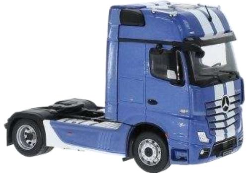 Mercedes Benz ActMP4 ブルー レッカー / IXO 1/43 建設機械模型 工事車両