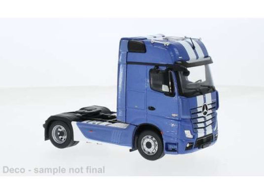メルセデス アクトロス MP4 ブルー トラクターヘッド ミニカー Actros / IXO 1/43 ミニカー
