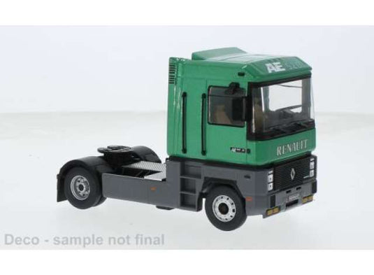1994 ルノー マグナム AE 520 TI グリーン トラクターヘッド ミニカー / IXO 1/43 ミニカー