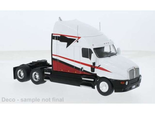 1998 ケンワース T2000 ホワイト/レッド トラクターヘッド ミニカー / IXO 1/43 ミニカー