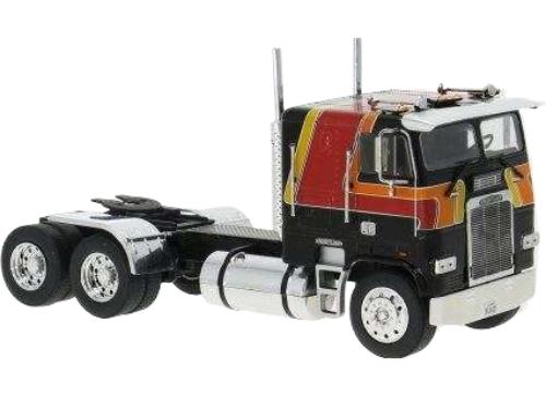 Freightliner FLA 1993 オレンジ トラクタ / IXO 1/43 建設機械模型 工事車両