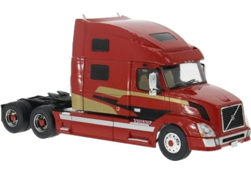 Volvo VNL 730 2010 red トラクタ / IXO 1/43 建設機械模型 工事車両