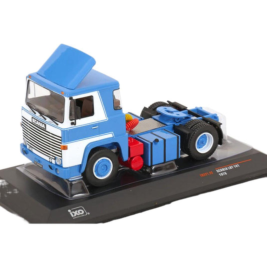 Scaniaスカニア LBT 141 1976 ブルー ホワイト / IXO 1/43 ミニカー