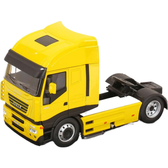Ivecoイヴェコ Stralisストラリス 2012 イエロー / IXO 1/43 ミニカー