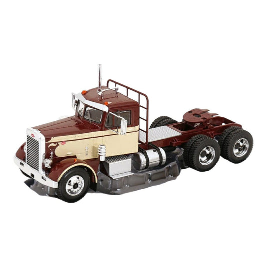 Peterbiltピータービルト 281 1955 ブラウン クリーム / IXO 1/43 ミニカー