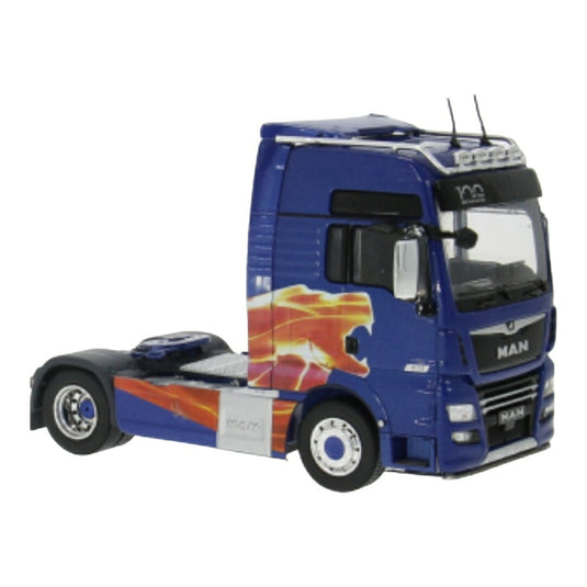 【予約】 MANマン TGX XXL トラクター 2軸 2020 ブルー / IXO 1/43 ミニカー トラック模型
