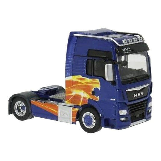 MAN TGX XXL 2020 ブルー トラクター / IXO 1/43 ミニカー トラック模型