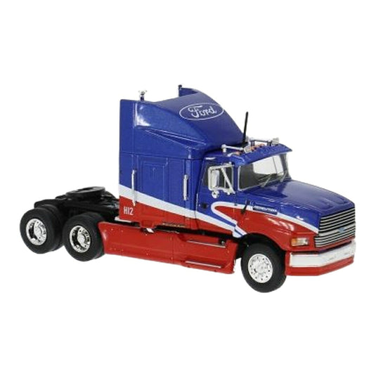 フォード Aeromax 1990 レッド/ブルー トラクター / IXO 1/43 ミニカー トラック模型