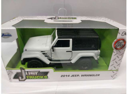 2014 ジープ ラングラー ホワイト Jeep Wrangler ミニカー / JADA 1/32 ミニカー