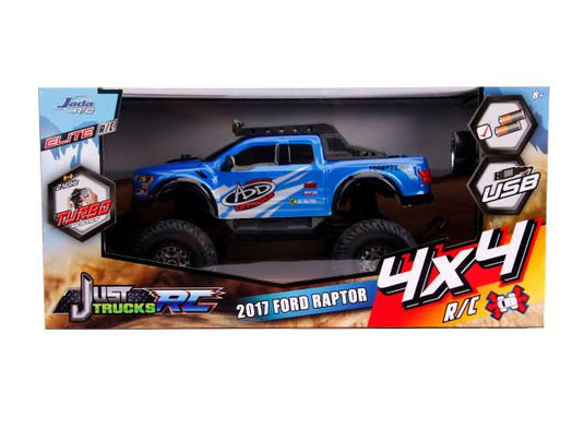 2017 フォード ラプター オフロード 4x4 ラジコン RC 充電式バッテリー付 / JADA 1/12 ミニカー