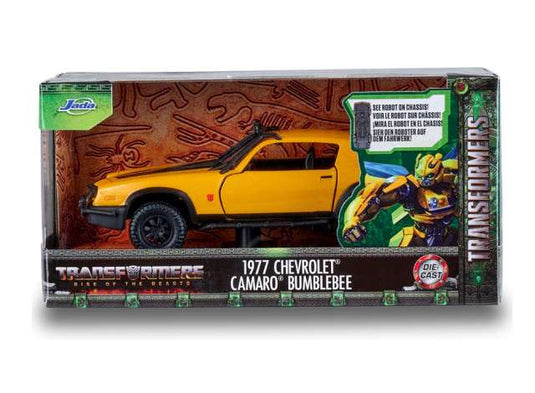 1977 シボレー カマロ バンブルビー トランスフォーマー イエロー 劇中車 / JADA 1/32 ミニカー