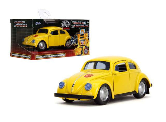 バンブルビー フォルクスワーゲン ビートル トランスフォーマー ミニカー / JADA 1/32 ミニカー