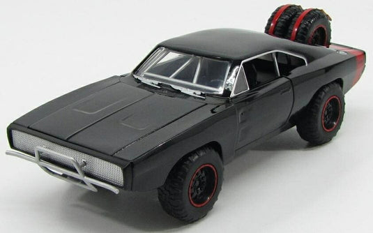 DODGEダッジ ドム チャージャー R/T オフロード 1970 ワイルドスピード 7 ブラック TV SERIES / JADA 1/24 ミニカー