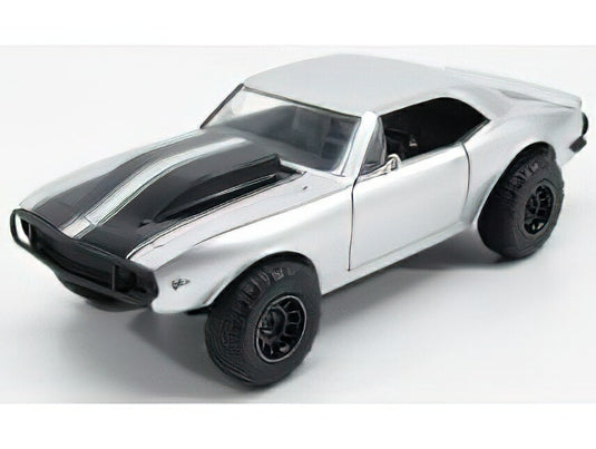 CHEVROLET ROMAN'S CHEVY CAMARO Z/28 OFFROAD 1978 FAST & FURIOUS 7 MATT SILVER/JADA 1/24ミニカー