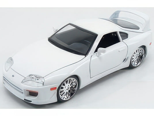 TOYOTA BRIAN'S SUPRA 1995 PAUL WALKER FAST & FURIOUS 7 WHITE/JADA 1/24ミニカー