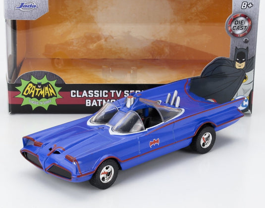 BATMANバットマン バットモービル 1966 クラシック TVシリーズ ブルエット TV SERIES / JADA 1/32 ミニカー