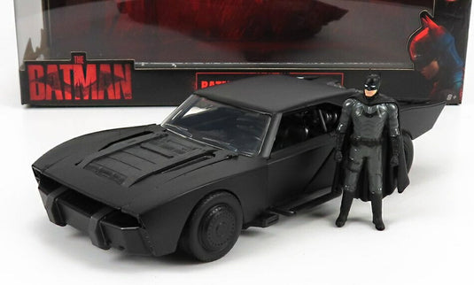 BATMANバットマン バットモービル フィギュア付き 2022 ザ バットマン ムービー マットブラック TV SERIES - MOVIE / JADA 1/24 ミニカー