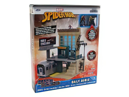 アクセサリー DIORAMA SPIDERMAN NEW YORK CITY MARVEL NANO SCENE VARIOUS/JADA 1/50ミニカー