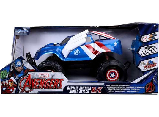 キャプテン・アメリカ シールドアタック ラジコン RC マーベル アベンジャーズ / JADA 1/14 ミニカー