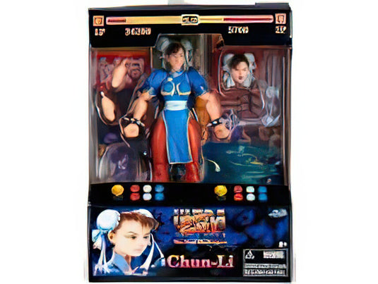 フィギュア CHUN-LI ULTRA STREET FIGHTER II THE FINAL CHALLENGERS CM. 15.5 ACTION フィギュア RED BLUE WHITE/JADA 1/10ミニカー