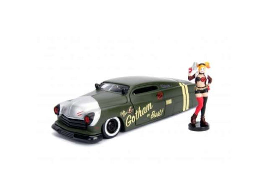 1951 マーキュリー ハーレイ・クイン フィギュア付 グリーン DCコミックス ミニカー / JADA 1/24 ミニカー