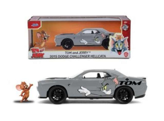 2015 ダッジ チャレンジャー トムとジェリー グレー 劇中車 ミニカー / JADA 1/24 ミニカー
