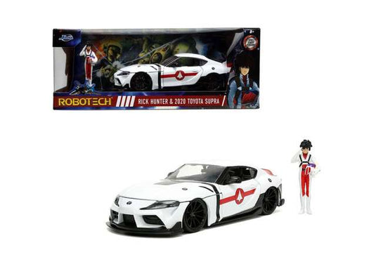 2020 トヨタ スープラ ロボテック リック・ハンター 一条輝 フィギュア付 / JADA 1/24 ミニカー
